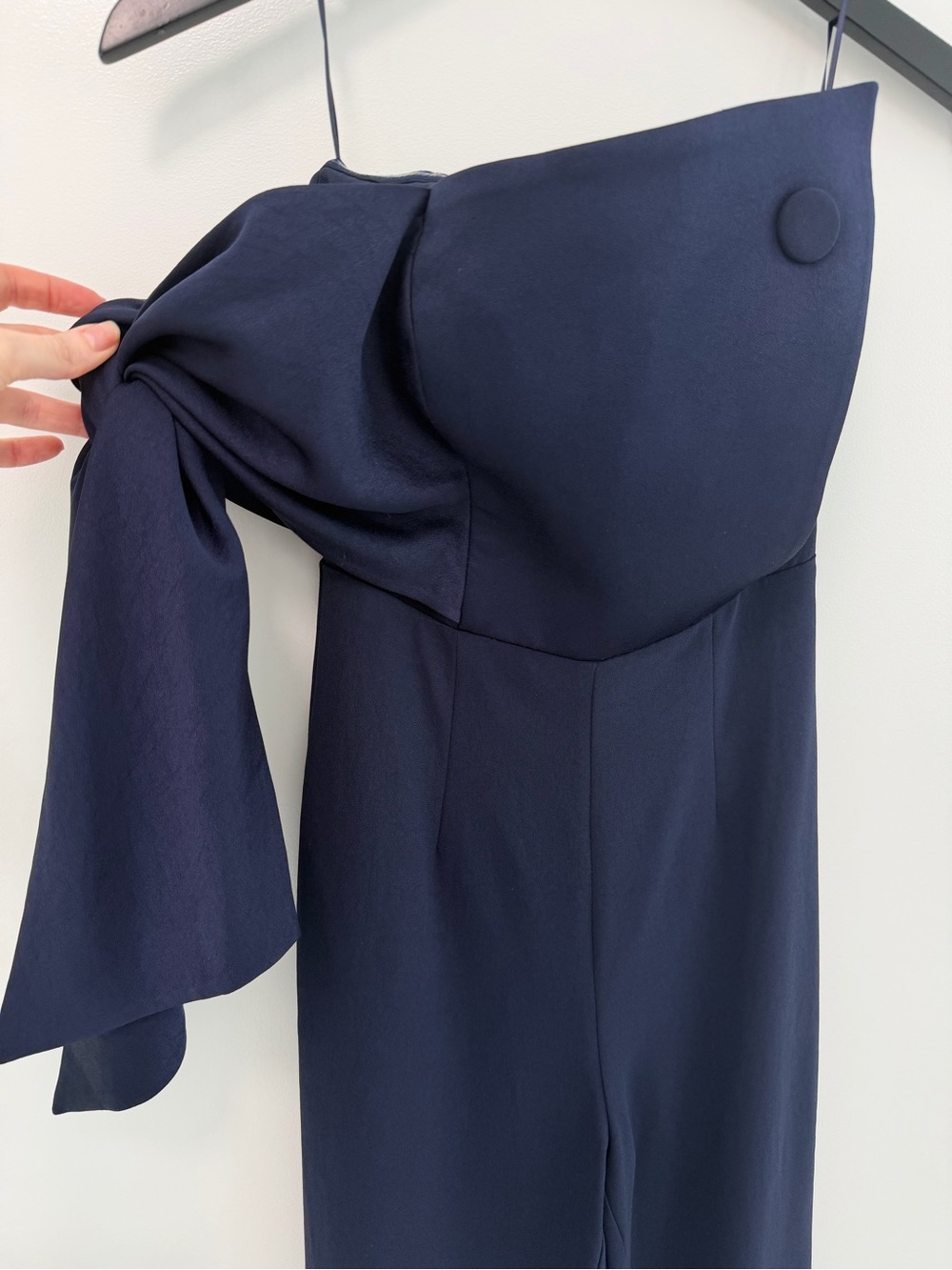 Misha Collection Nezan Jumpsuit in Midnight Blue 0 - Picture 4 of 9